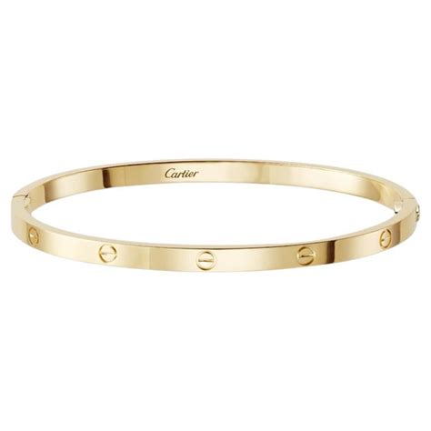 cartier love thin bracelet|cartier love bracelet 15cm.